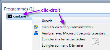 windows 7 comment avoir les droits d administrateur