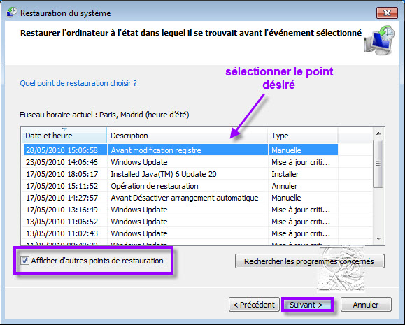 Faire Une Sauvegarde Systeme Vista