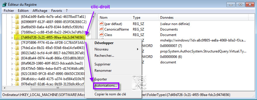 comment trouver la cle windows 7 dans le registre